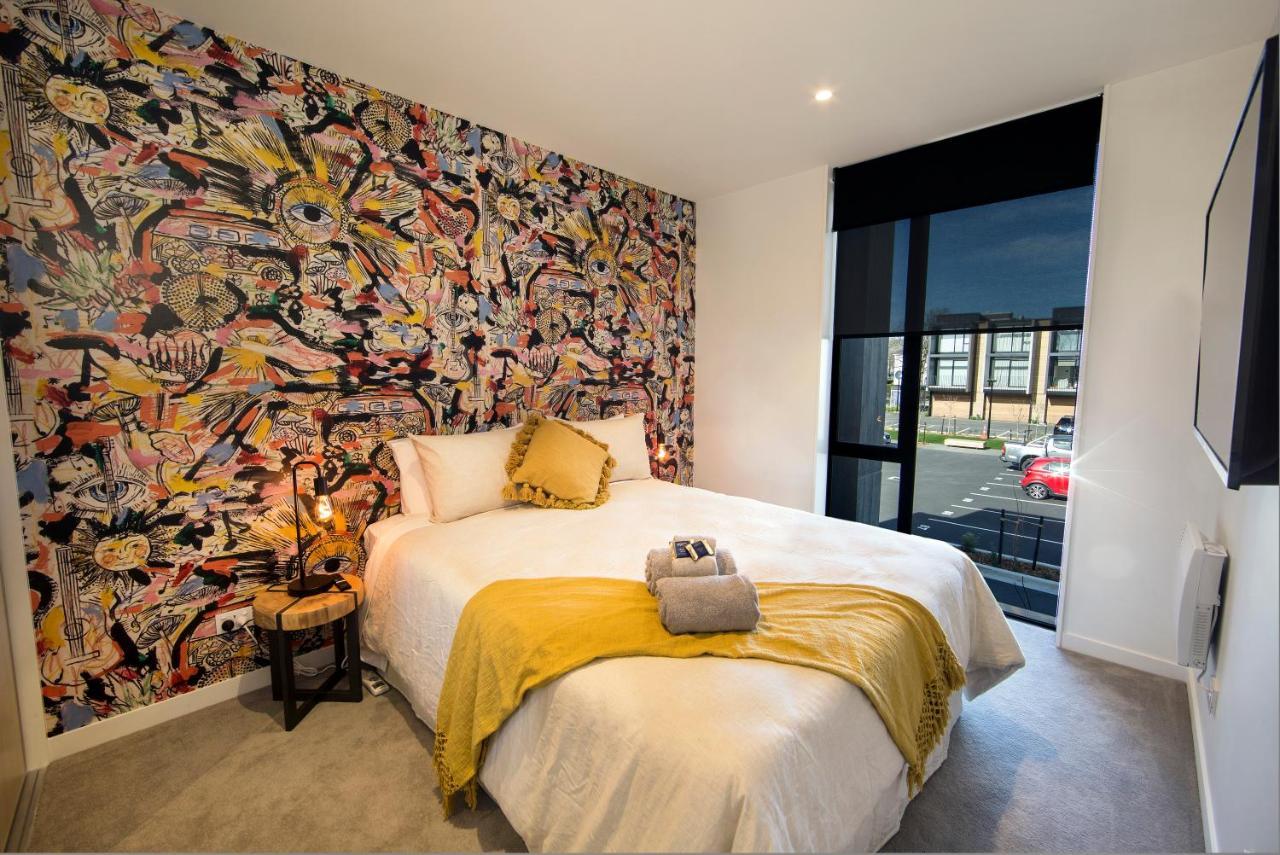 Funk In The City - Luxury Laneway Apartment With Single Garage 크라이스트처치 외부 사진