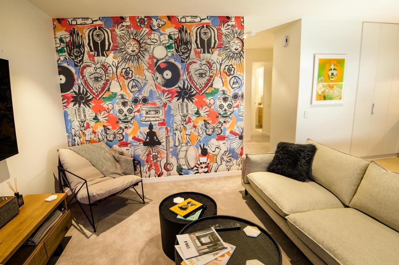 Funk In The City - Luxury Laneway Apartment With Single Garage 크라이스트처치 외부 사진